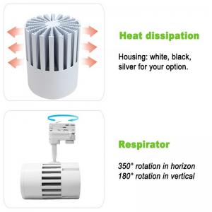 2 3 4 kabel adapter 20w 30w 40w 50w magnetische spot cob führte spur licht