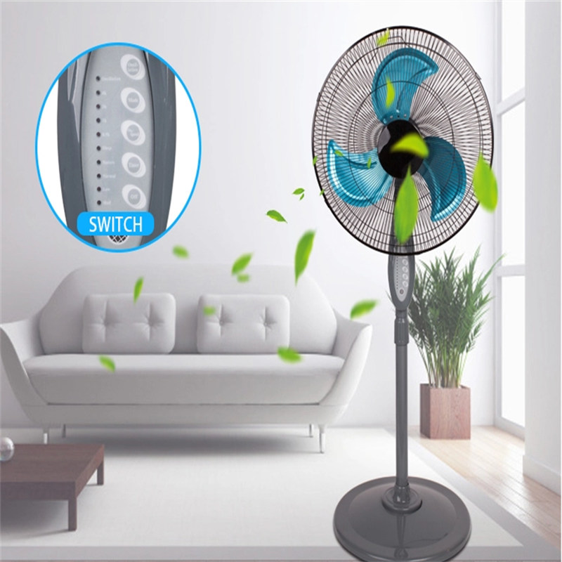 Fernbedienung 16 Zoll Metall Blade Pedestal Fan mit Timer Lüfter