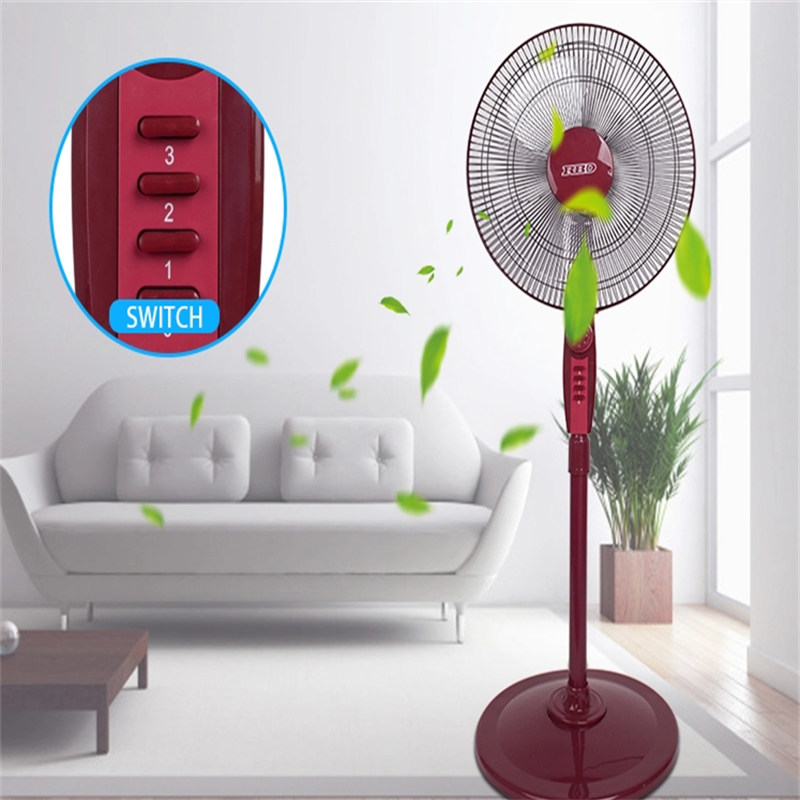 Dongguan Factory 16 Zoll Cooper Motor Luftkühler Fan 2 Stunden Timer Stand Fan mit Best Preis