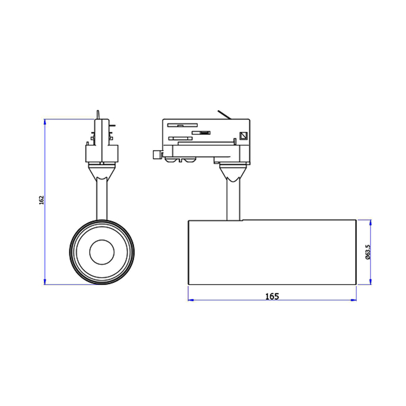 LED Track Licht 15W 20W 30W LED Track Spot Licht