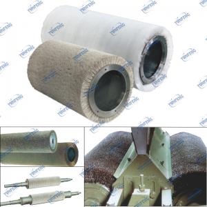 Benutzerdefinierte Nylon Stahldraht Messingdraht Abrasive Pinsel Rollen