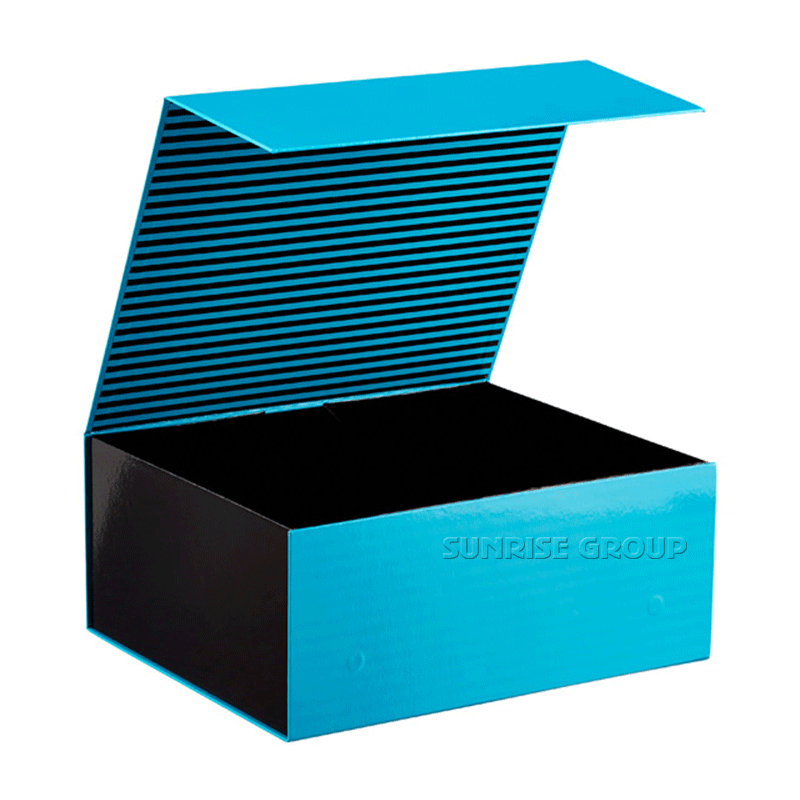 Luxus-Magnetverschluss zusammenklappbare Geschenkbox #collapsiblebox