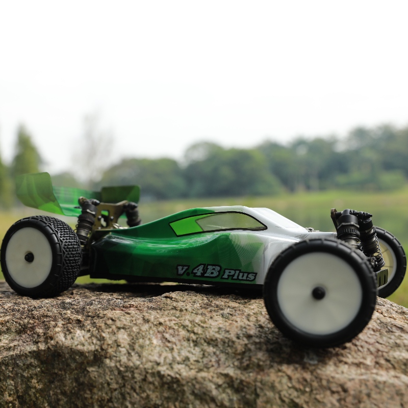 Vkarracing 1/10 Elektro 4WD Buggy bürstenloses RC-Geländewagen mit Metallchassis Spielzeugauto