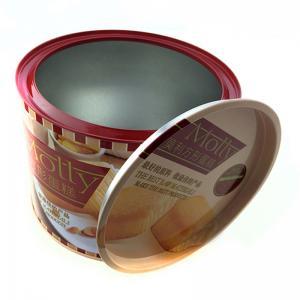 Runde Dose des runden Verkaufs des Verkaufs 2018 für Kuchen und Plätzchen