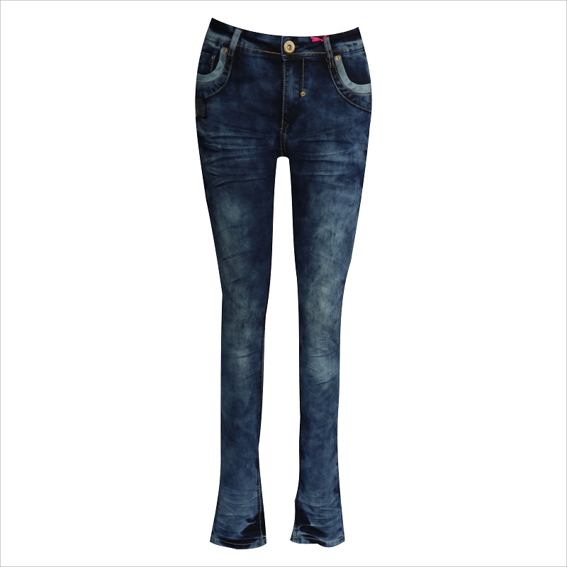 Säure waschen Hochsprung Bootcut Jean WS1004