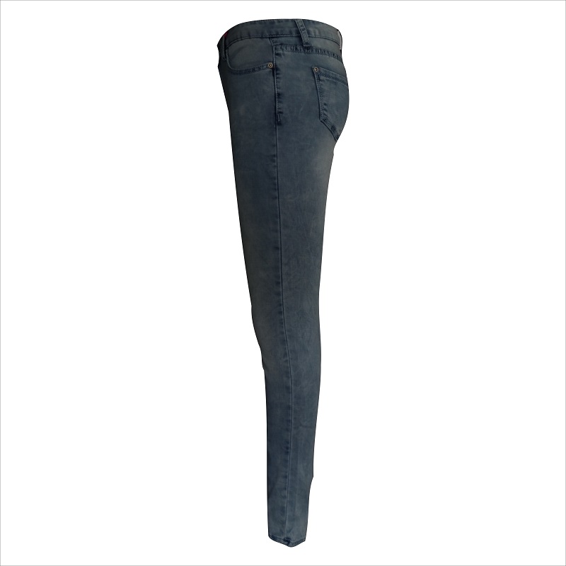 Bleichmittel waschen Frauen Skinny Jeans WS1006