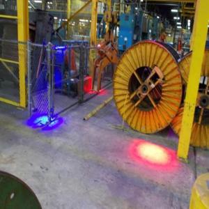 Überkopfkran-Warnlicht 120W rotes LED