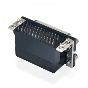 d Sub 25 Pin Dual-Port-Stecker rechtwinklig Leiterplattenmontage weiblich zu weiblich