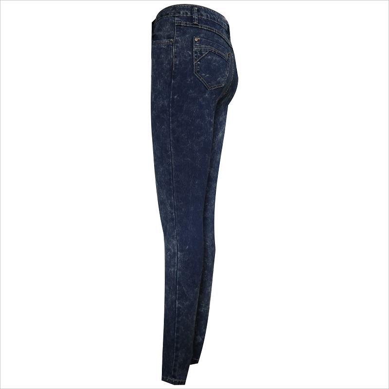 Damen Acid Wash Disco Jean WS1009