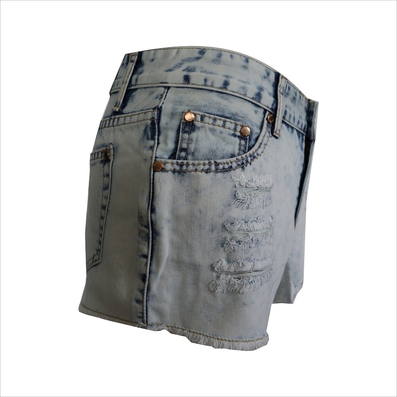 Damenblouson Wash Distressed Shorts WS1013