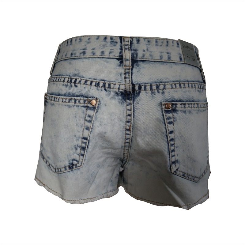 Damenblouson Wash Distressed Shorts WS1013