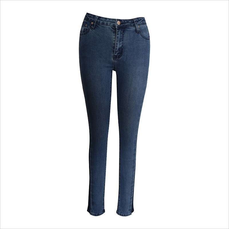 Mode Kontrast waschen Skinny Jeans WS10122