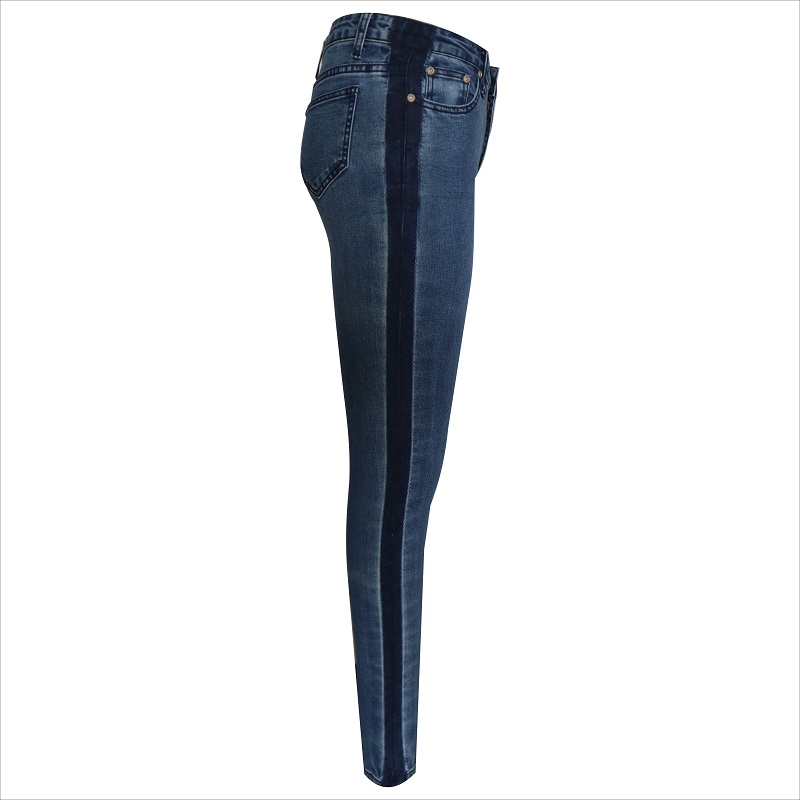 Mode Kontrast waschen Skinny Jeans WS10122