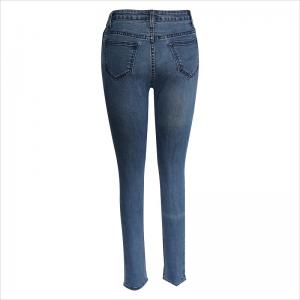 Mode Kontrast waschen Skinny Jeans WS10122
