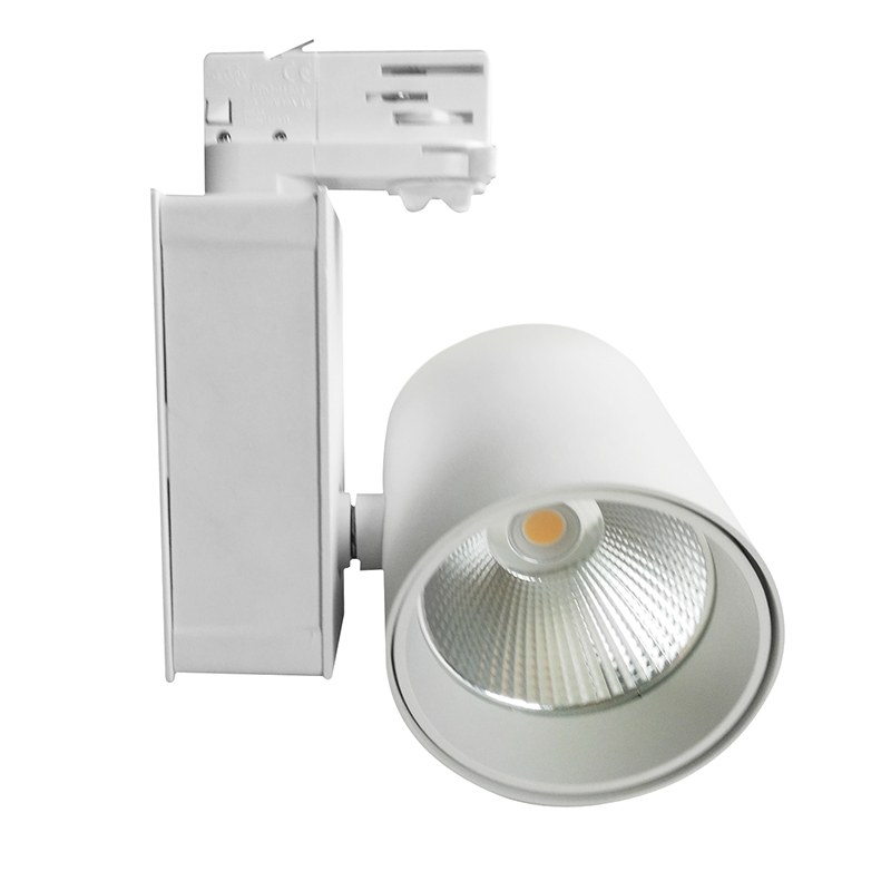 7W-50W UL-zertifizierter Track-dimmbarer LED-Spot, der weiße Innenleuchte beleuchtet