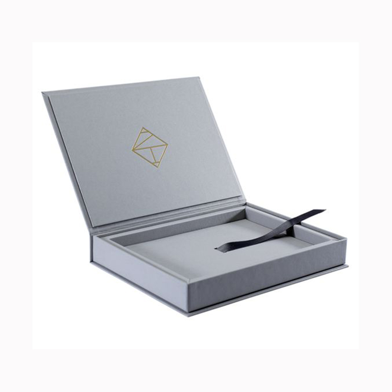 Hohe Qualität angepasst Buch Form Flip Top magnetische Geschenkbox