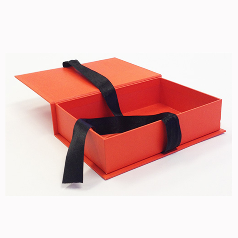 Hohe Qualität angepasst Buch Form Flip Top magnetische Geschenkbox