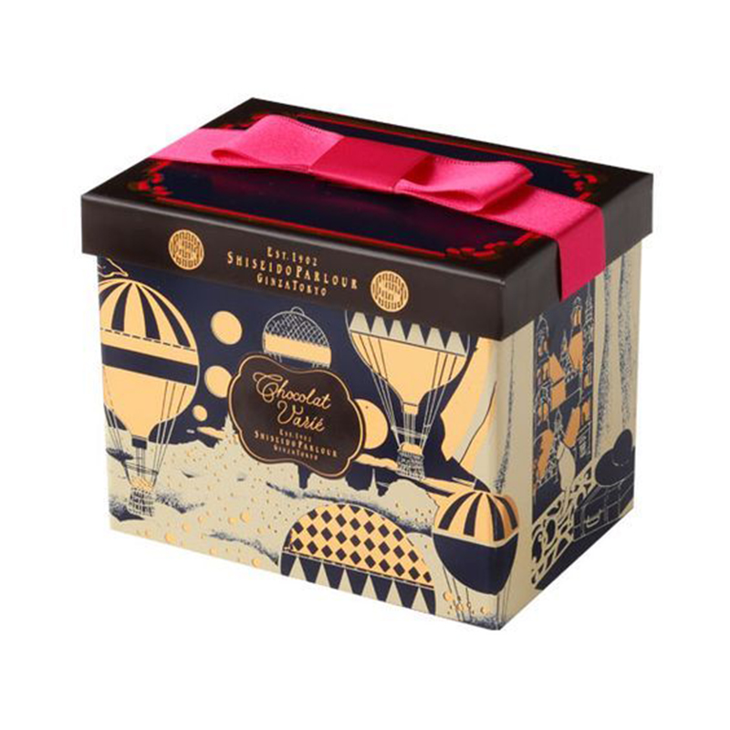 Benutzerdefinierte schwarze steife Geschenkbox Großhandel