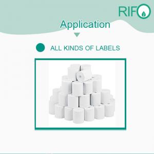 Oberflächenbeschichtetes traditionelles bedruckbares synthetisches Papier für Etiketten, Aufkleber, Etiketten