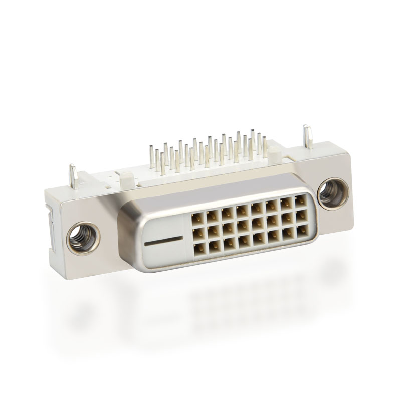 heißer Verkauf 25 Pin DVI 90-Grad-Anschluss für China-Lieferanten