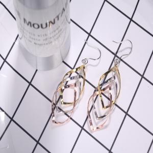 Silber Tropfenohrring