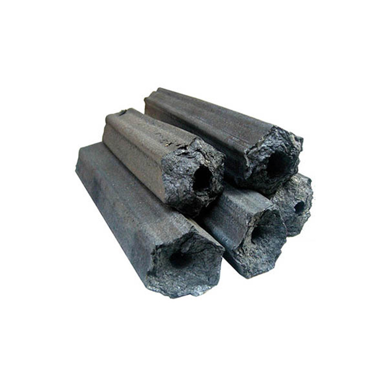Black Charcoal Type und All Shape Kohlebrikett in Sechseckform