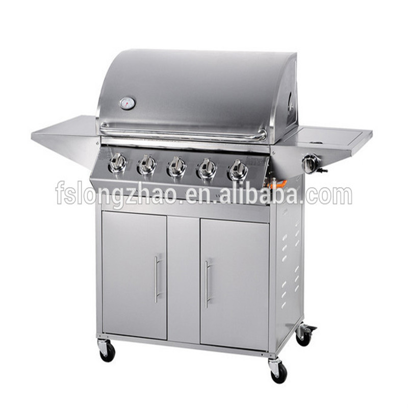 5 Brenner Edelstahl im Freien Beefmaster Gas BBQ Grill