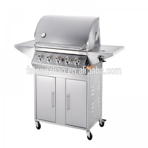 5 Brenner Edelstahl im Freien Beefmaster Gas BBQ Grill