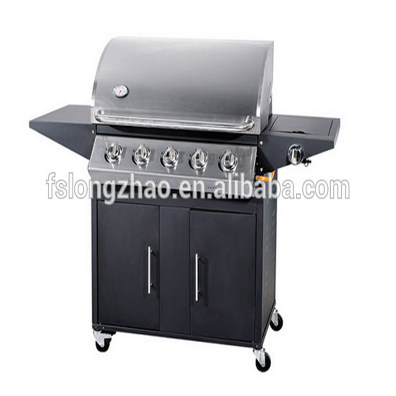 5 Brenner Edelstahl im Freien Beefmaster Gas BBQ Grill