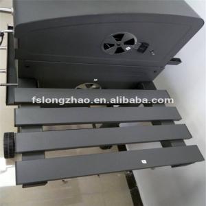 Im Freien tragbarer bbq Holzkohlegrill der Laufkatze