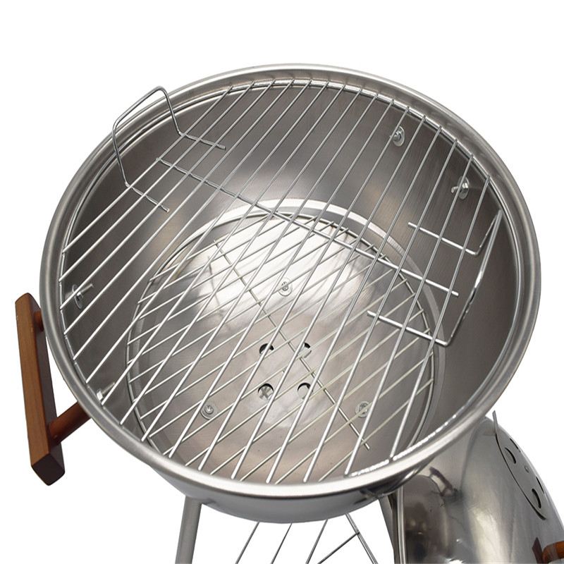 Tragbarer rauchfreier Grillkohlegrill