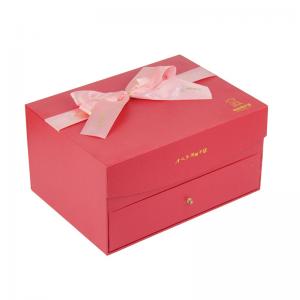 Schiebe Karton Papier Schubladen