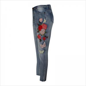 Frauen Stickerei Jeans WS1382 $ 8- $ 9