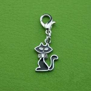 Stellen Sie Zink-Legierungs-Haustier-Produkt-Katzen-hängende hängende Verzierung des Hundes bereit