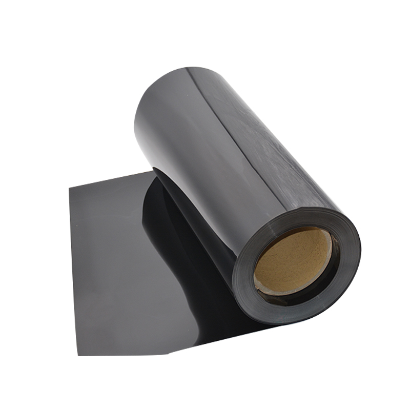 0,15 mm Hochglanz Flexible PVC Dünne Kunststoffplatte Schwarz