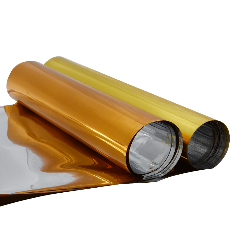 Glossy Gold PVC Silber Kunststofffolie 0,6 mm