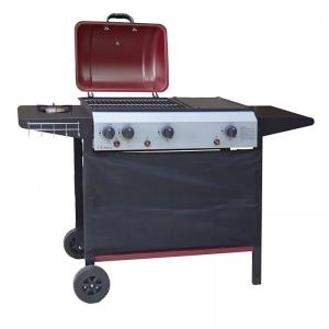 ce zulassung 3 + 1 brenner gasgrill grillen im freien handel mit seite brenner gasgrill