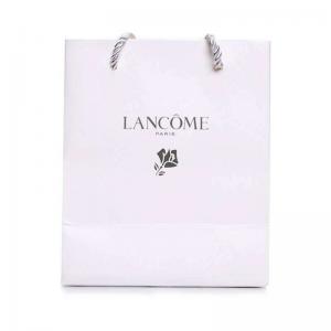 matt laminierte Goldfolie Kunst Papiertüten mit eigenem Logo