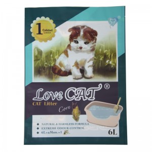 Standbeutel des runden Bodens einzelne Netz für Kaffeetee-Haustierfutter und Samenverpackung