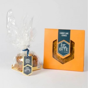 weiße Karte Handwerk Karte Papier Cookie Süßigkeiten Geschenk Verpackung