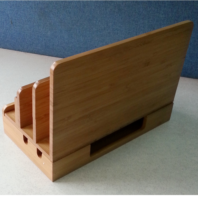 Bamboo Multi-Device Ladestation