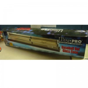 Glas Baseballschläger Vitrine