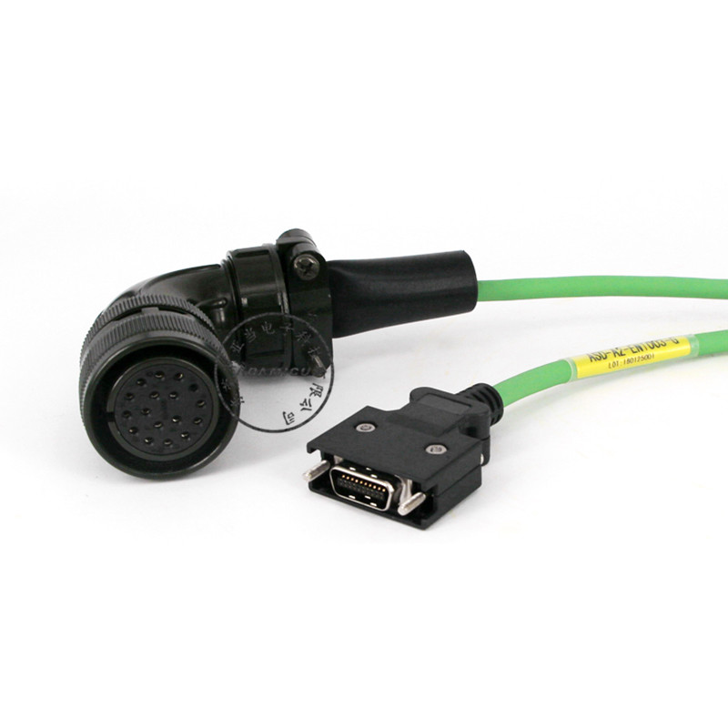 Hochspannungskabel Delta-Servo-Motor-Encoder flexible elektrische Kabel