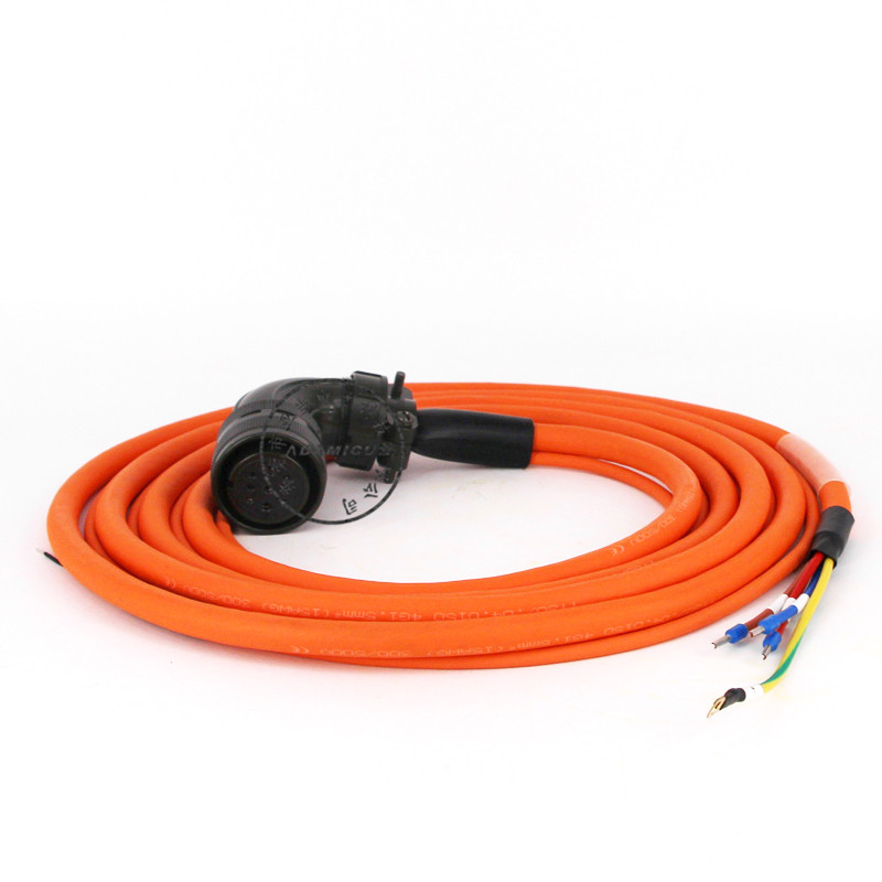 hochwertige high flex kabel asd-a2-pw1103-g delta servomotor stromkabel