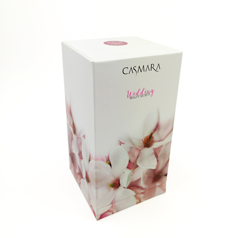 beauty - kosmetik rosa verpackungspapier geschenk - box