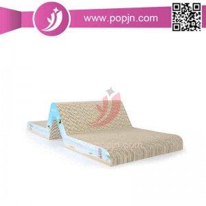 Haustier Scratch Pack Wellpappe Cat Scratcher / Katzenkratzbrett mit Katzenminze