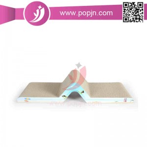 Haustier Scratch Pack Wellpappe Cat Scratcher / Katzenkratzbrett mit Katzenminze