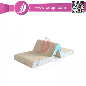 Haustier Scratch Pack Wellpappe Cat Scratcher / Katzenkratzbrett mit Katzenminze