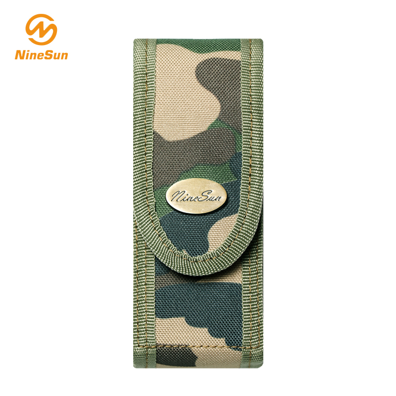 kleine camouflage farbe nylon klappmesser scheide ninesan