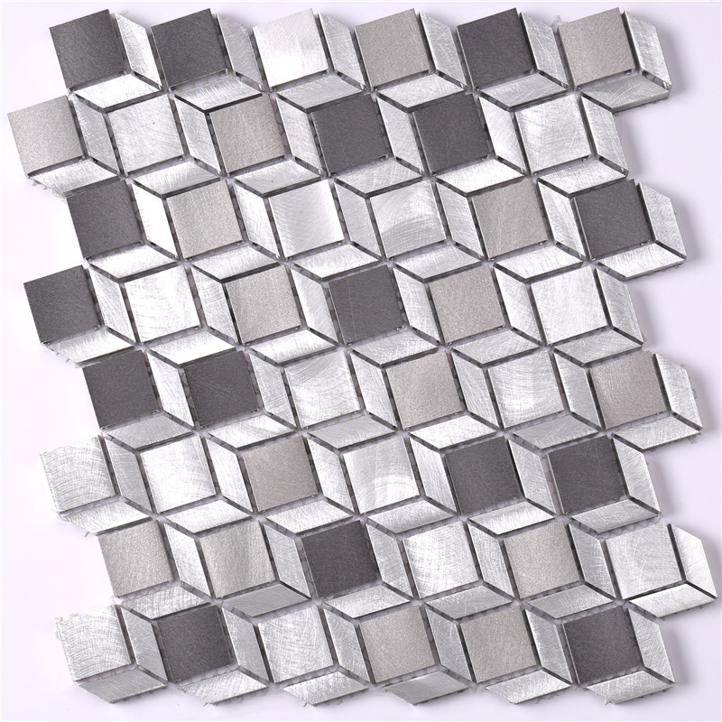 cube 3d - mosaik - fliesen muster für zu hause.